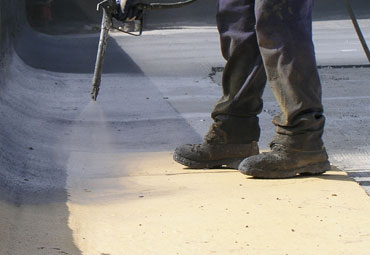 Coating systems over Chesapeake spray foam roof systems
